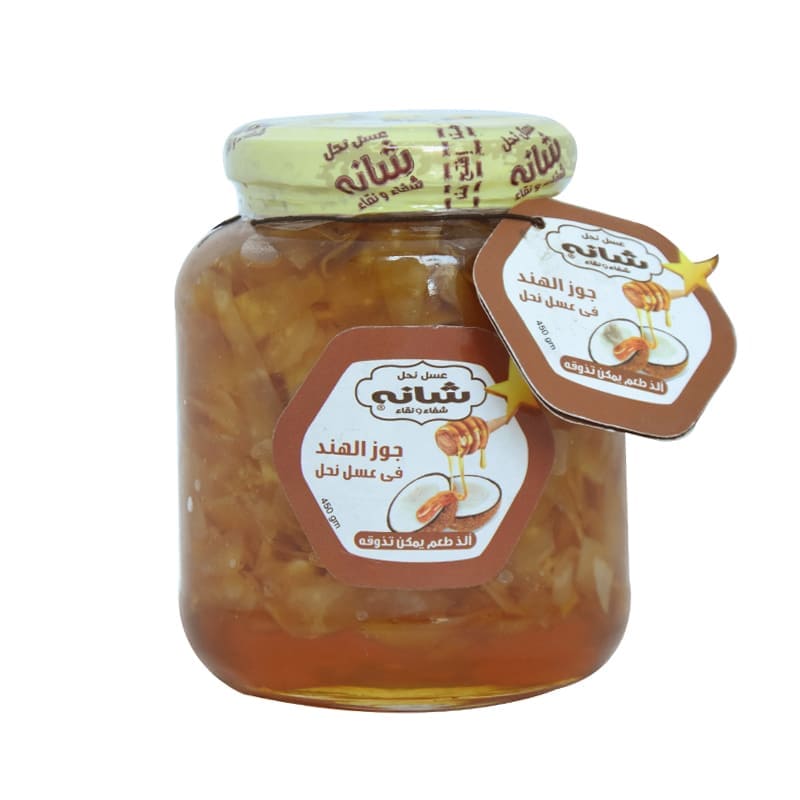 Honey with coconut (230 g) It is useful in softening the health of the skin & Diabetics By Shana
